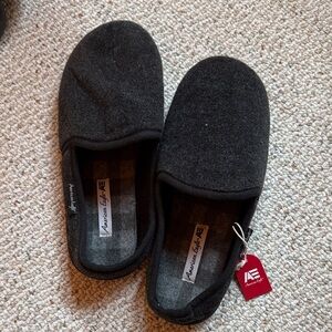 American Eagle by Payless Dark Gray Slip-On Loafers